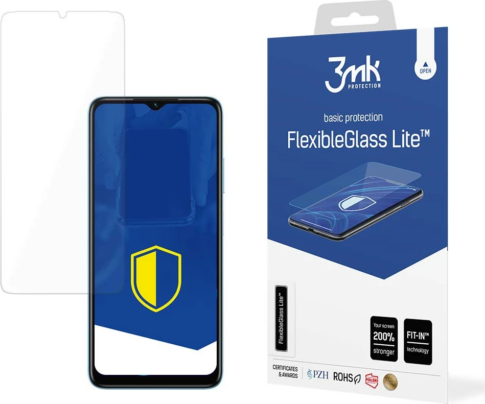 Xham hibrid mbrojtës për ekran, 3mk Protection FlexibleGlass Lite, për Infinix Hot 30i, ultra i hollë