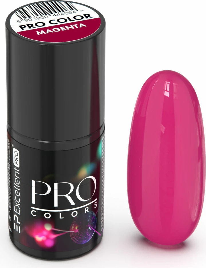 Llak për thonj për femra Excellent PRO Pro Colors Hybrid 16 Magenta, 7g