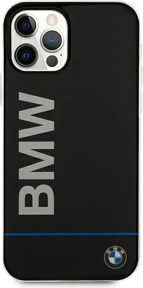 Mbështjellës BMW Signature Hardcase për iPhone 12 / 12 Pro 6.1", e zezë, në kuti