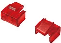 Bllokues porte RJ45 LogiLink, set 10 copë, të kuqe