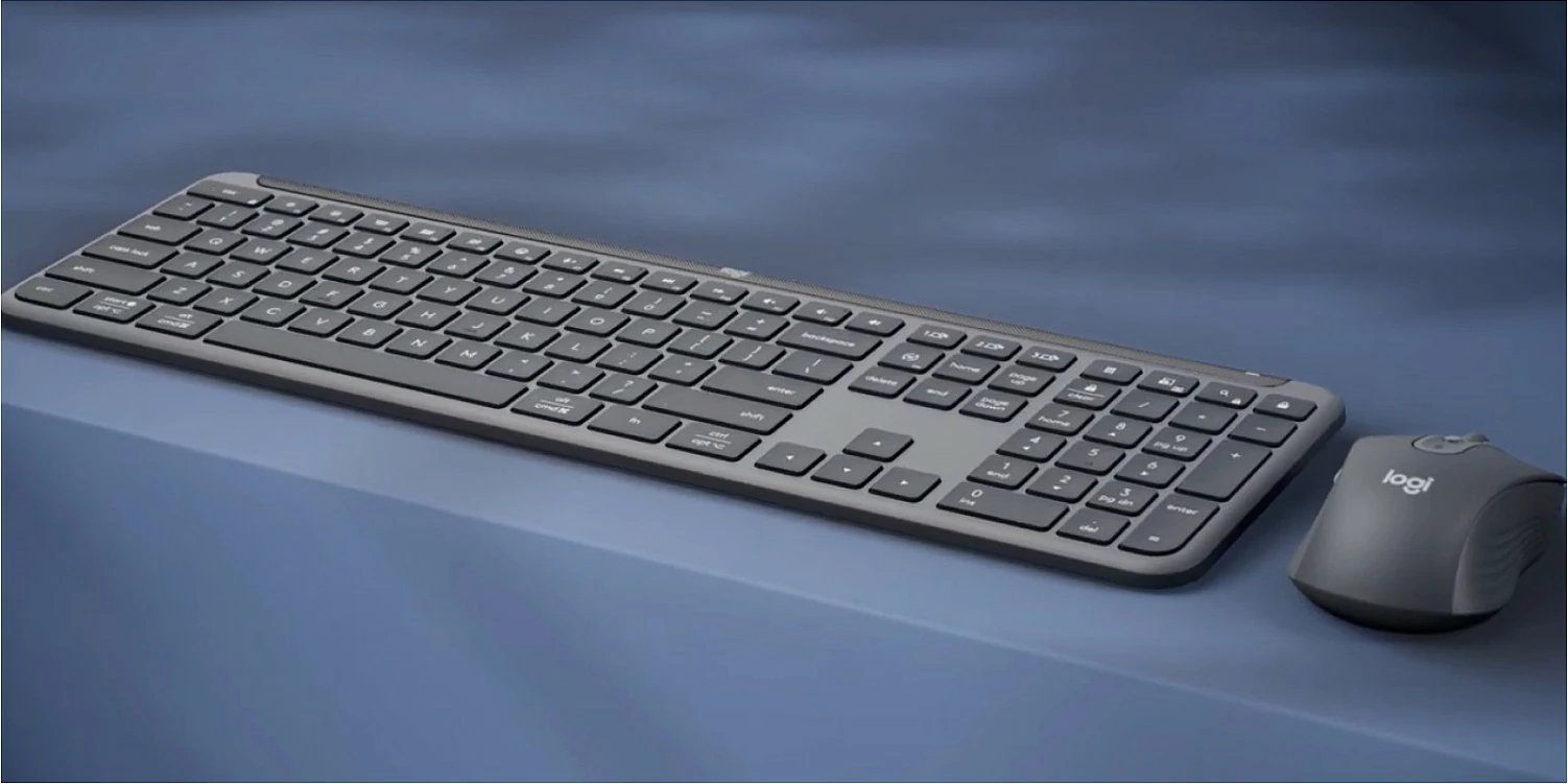 Set tastierë dhe maus Logitech Signature Slim Combo MK950 for Business, grafit