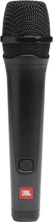 Mikrofon me kabllo JBL PBM100, 3 m, 6.35 mm + adapter 3.5 mm, kardioid, i zi