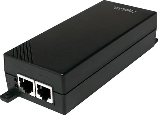 Injektor PoE+ LogiLink IEEE 802.3at, 30W, Gigabit Ethernet, i zi