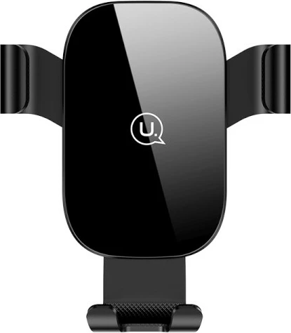 Mbajtës telefoni për veturë USAMS US-ZJ052, për grilë ventilimi, i zi