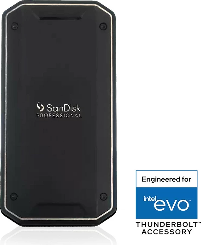 SSD i jashtëm Sandisk Pro G40 4TB, Thunderbolt 3, USB-C, IP68, i zi