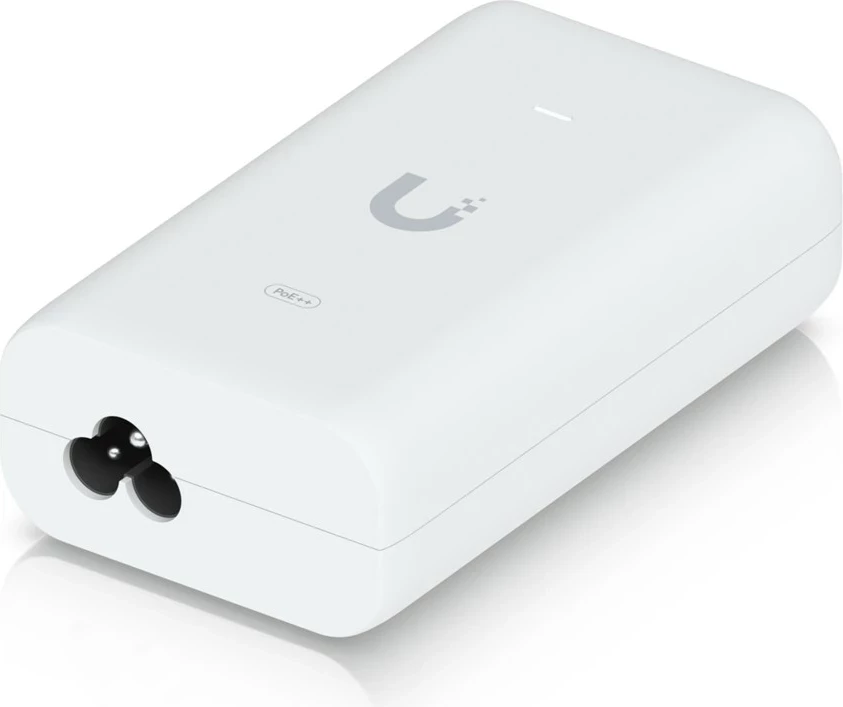 PoE furnizues Ubiquiti UISP U-PoE++, Gigabit Ethernet, 48 V, Bardhë
