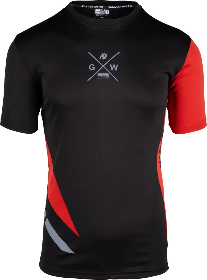 Hornell T-Shirt - Black/Red 