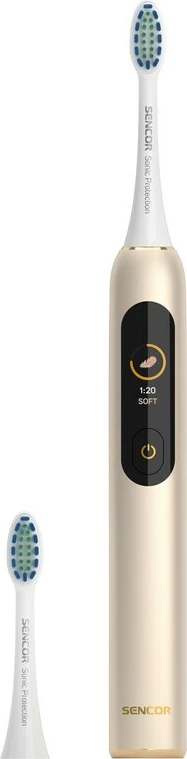 Furçë elektrike për dhëmbë Sencor SOC 5011GD,  Smart sonic, e artë