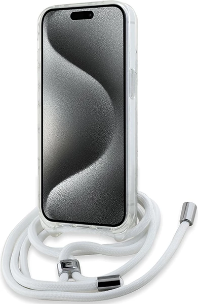 Mbështjellës Karl Lagerfeld IML Choupette Head & Cord MagSafe për iPhone 15/14/13, Transparent
