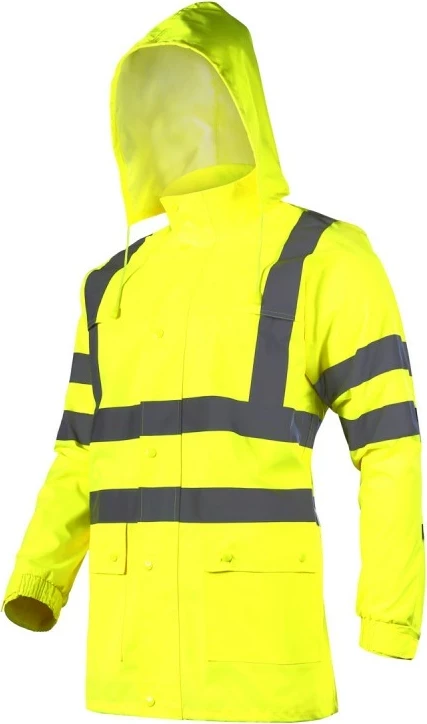 Xhaketë shiu me dukshmëri të lartë LAHTI PRO L4091304, XL, e verdhë