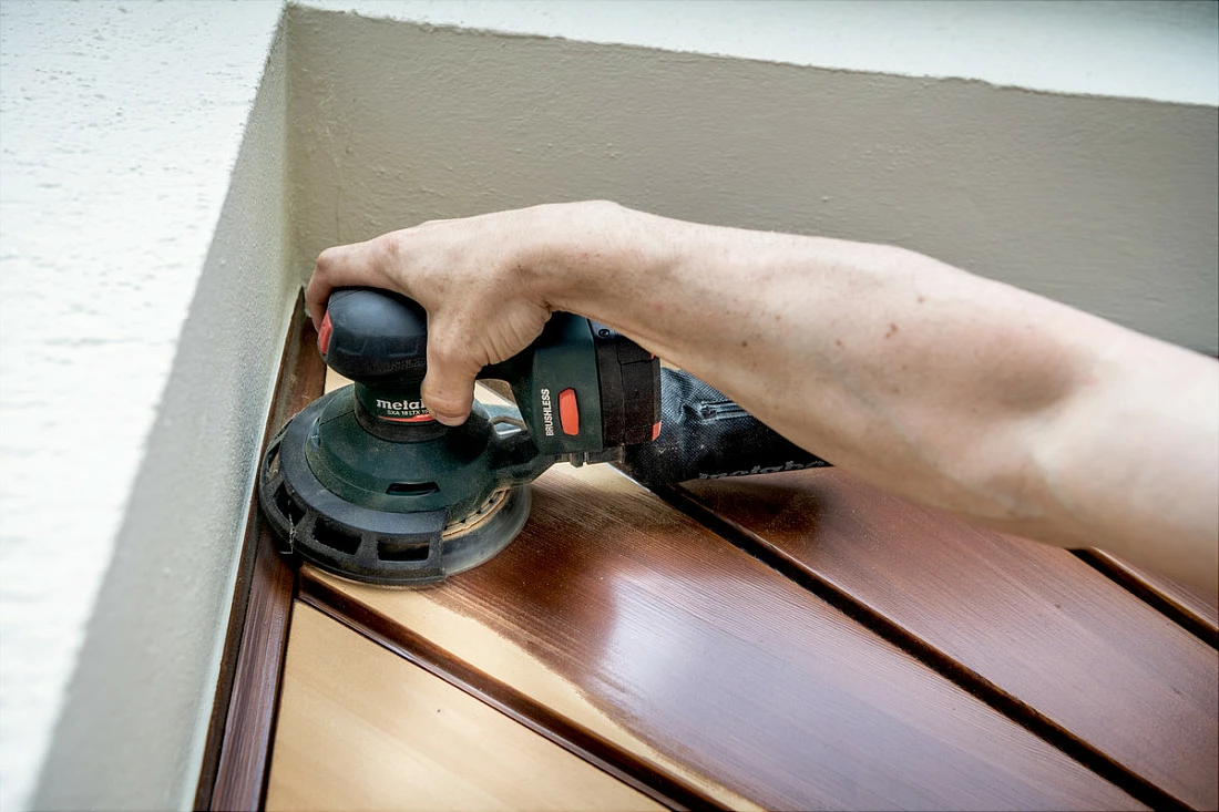 Lëmues orbital Metabo SXA 18 LTX 150 BL, 18V, Ø150 mm, brushless, jeshile/zi