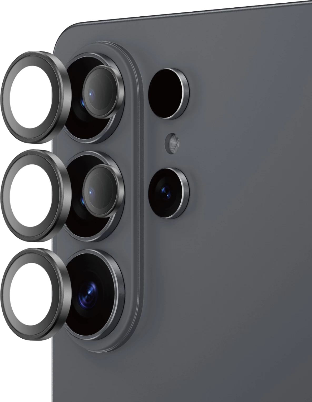 Mbrojtës xhami për lente kamerë, AmazingThing Radix AR, për Samsung Galaxy S26 Ultra, 0.5 mm 9H, e zezë