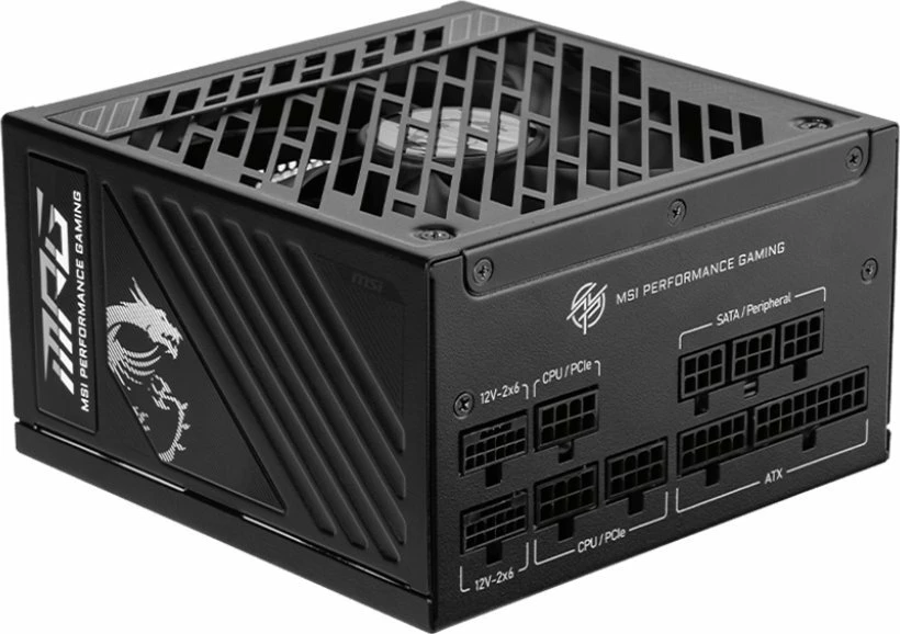 Furnizues energjie MSI MPG A850GS PCIE5 850W ATX 3.1, 80 Plus Gold, fully modular, i zi