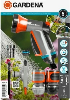 Spërkatës dore Gardena 18274-34, ngjyrë e zezë/gri/portokalli