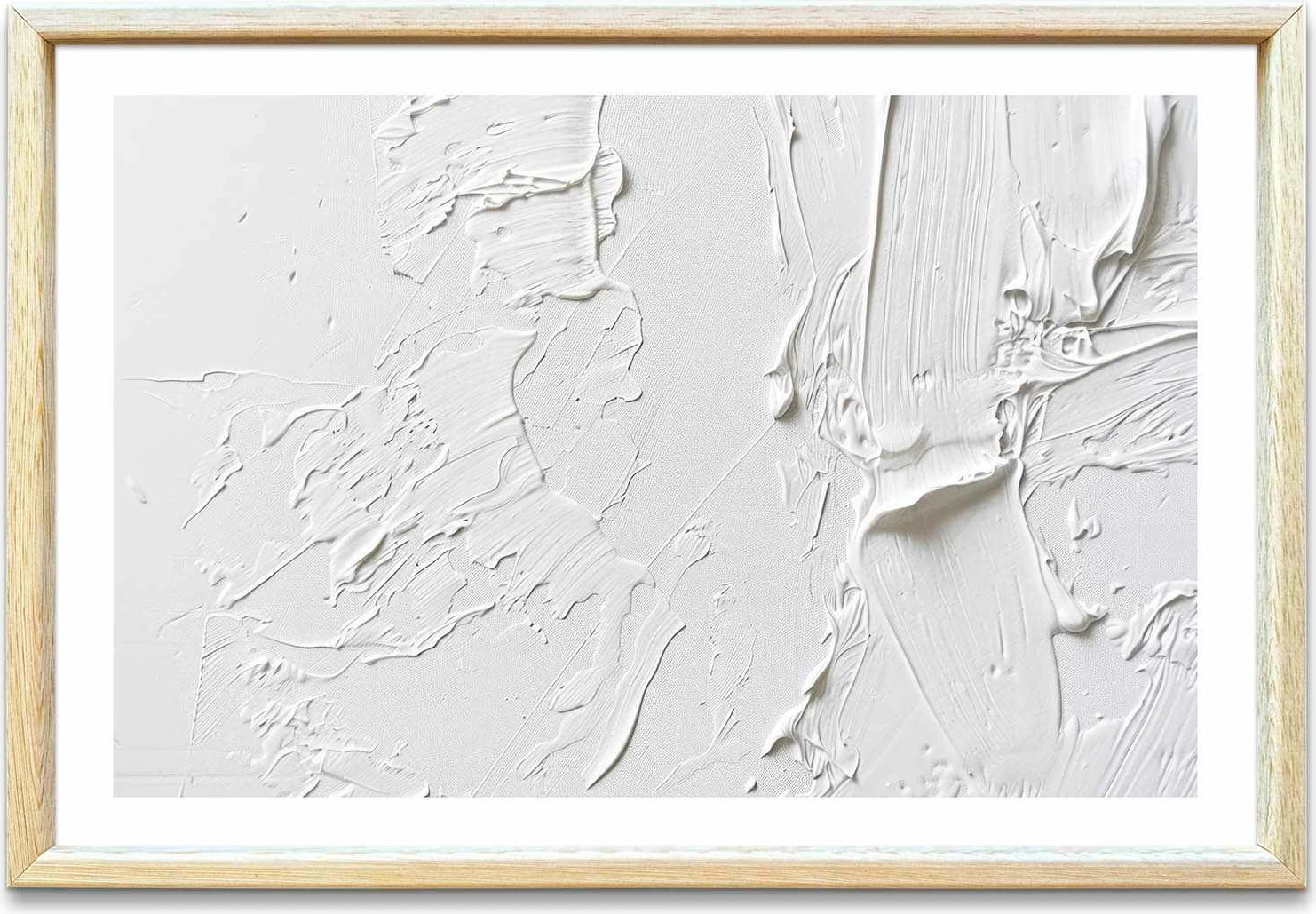 Pikturë dekorative me kornizë MDF, Wallity, Ahswabisabi-038, 62x92cm