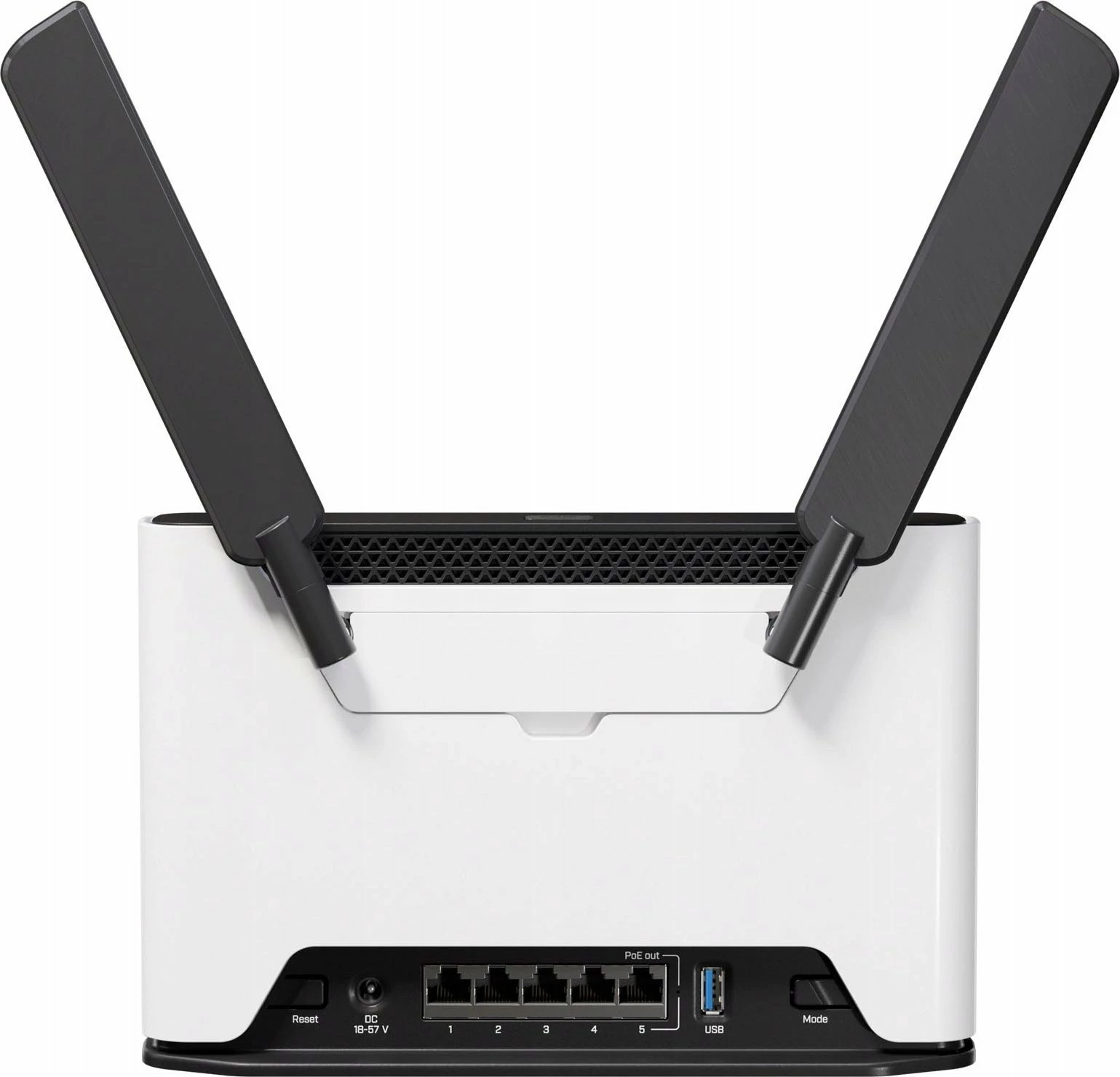 Router MikroTik Chateau PRO ax H53UiG-5HaxQ2HaxQ Wi‑Fi 6 AX3600, 5x Gigabit, USB 3.0, 4x4 MIMO, e bardhë