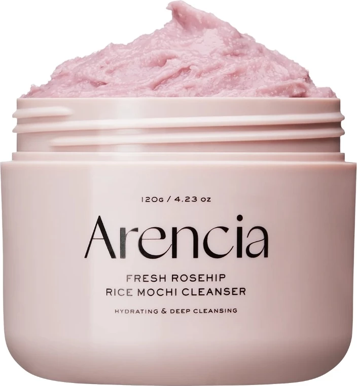 Pastrues fytyre për femra Arencia Fresh Rosehip Rice Mochi Cleanser 120g
