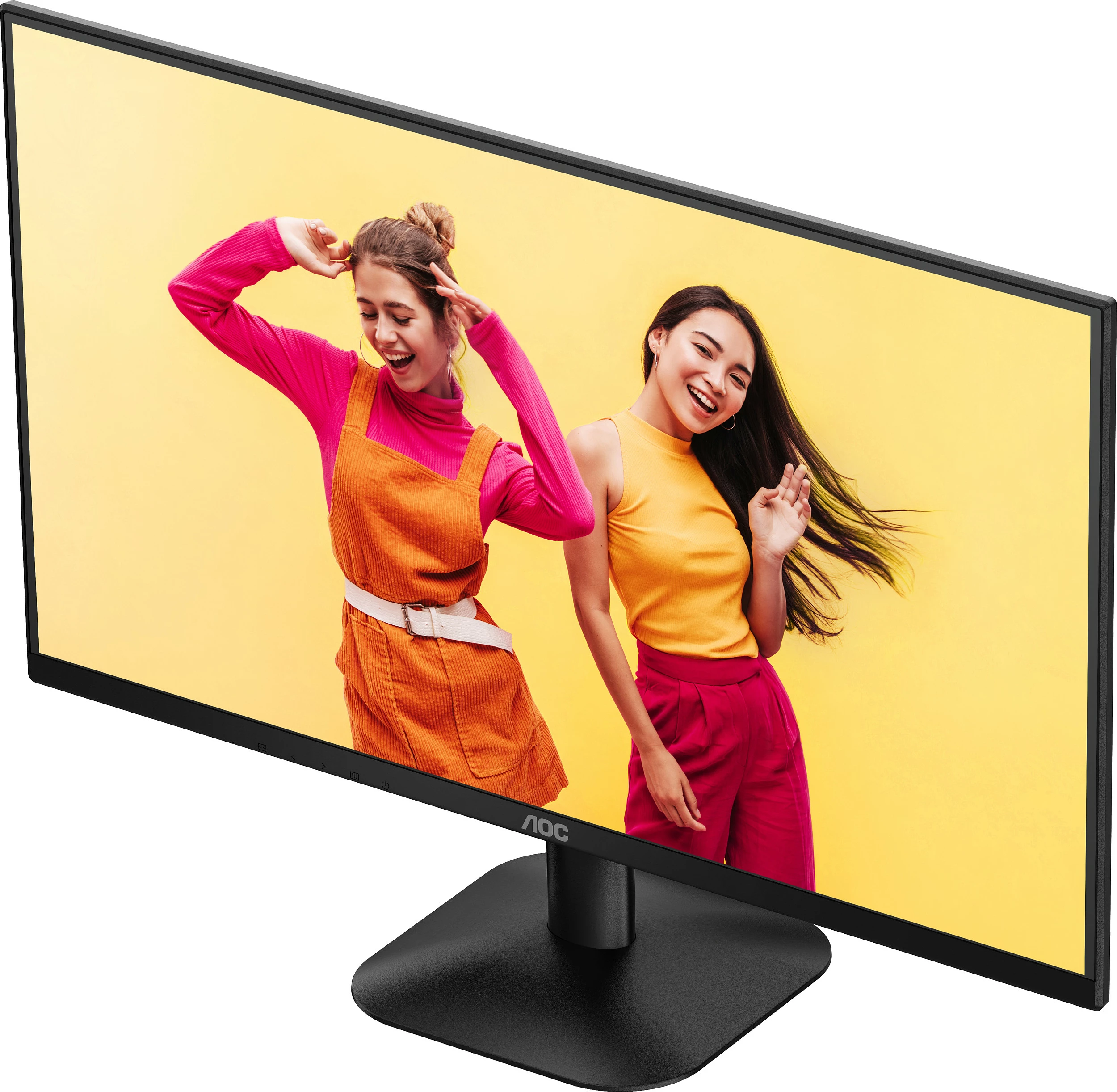 Monitor AOC 24B35HM2, 23.8", FHD, 100Hz, 1ms MPRT, Adaptive Sync, pa kornizë, i zi