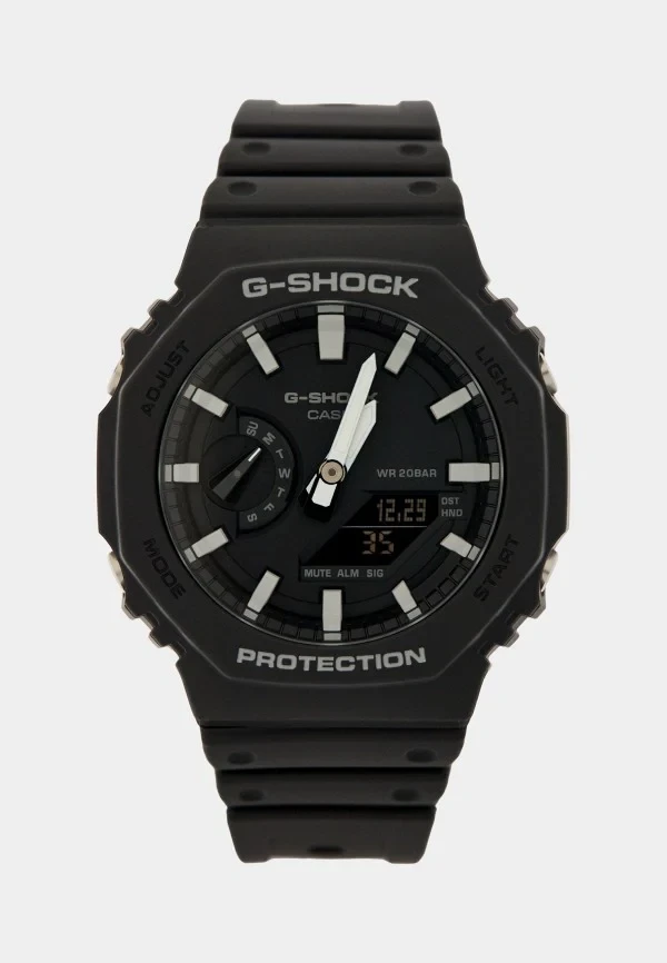 Orë dore G-SHOCK GA-2100-1A, e zezë/hirtë
