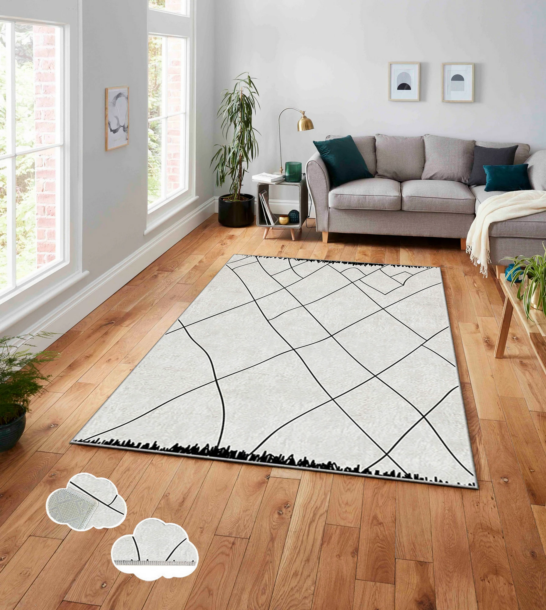 Qilim Conceptum Hypnose, shumëngjyrësh, 120x180cm, Asr Crpt-55