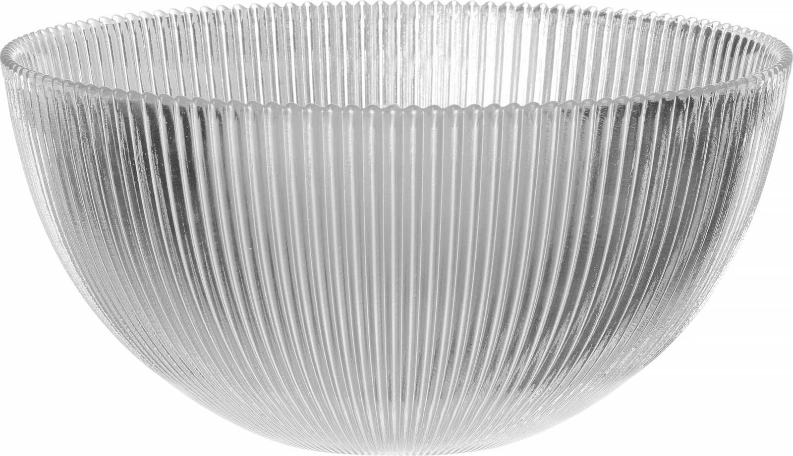 Tas servirës, Fine Dine Aura, 3.5 L, Ø250 mm, xhami, transparent