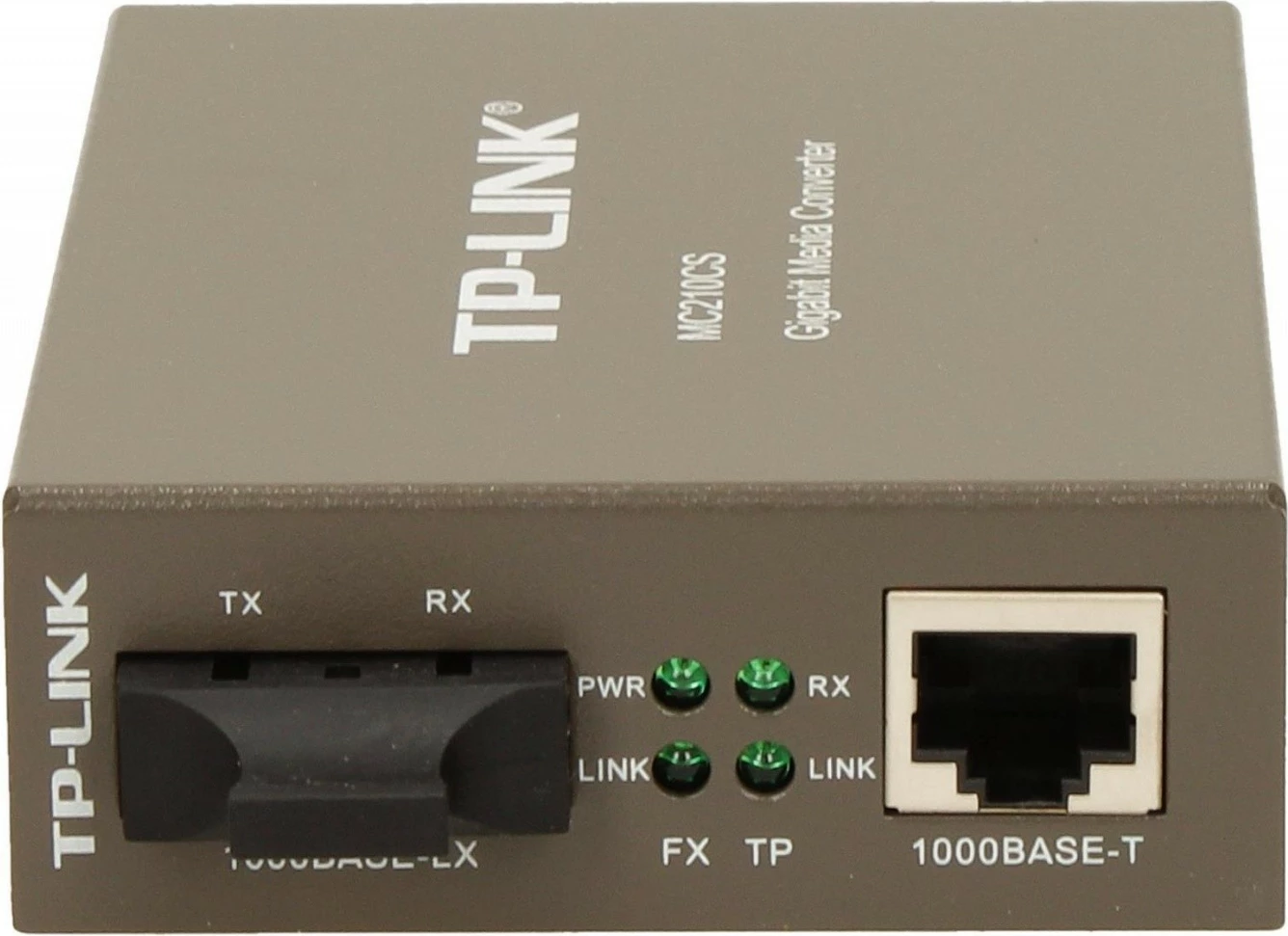 Media konvertues TP-LINK MC210CS, 1GBE, single-mode