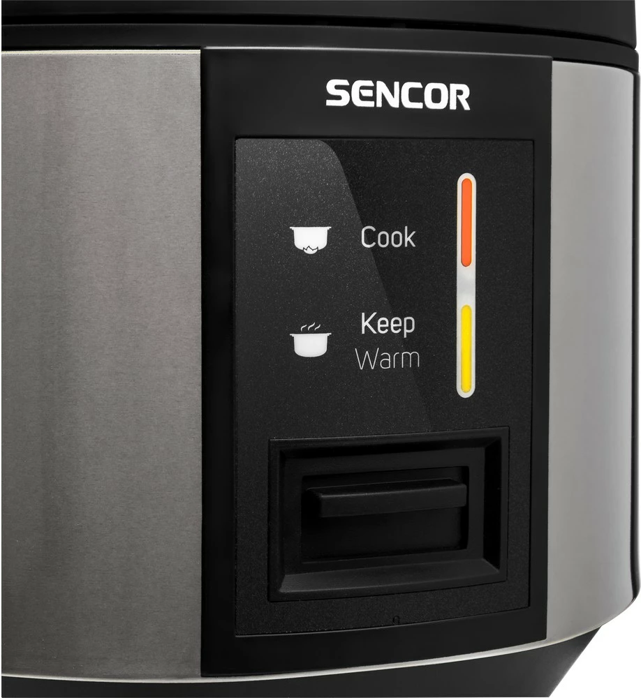 Tenxhere speciale për gatimin e orizit Sencor SRM 1890SS, 700 W, 1.8 l, e argjendtë