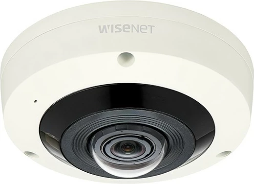 Kamerë sigurie IP Hanwha Wisenet XNF-8010RV, 6MP, Dome, PoE, bardhë