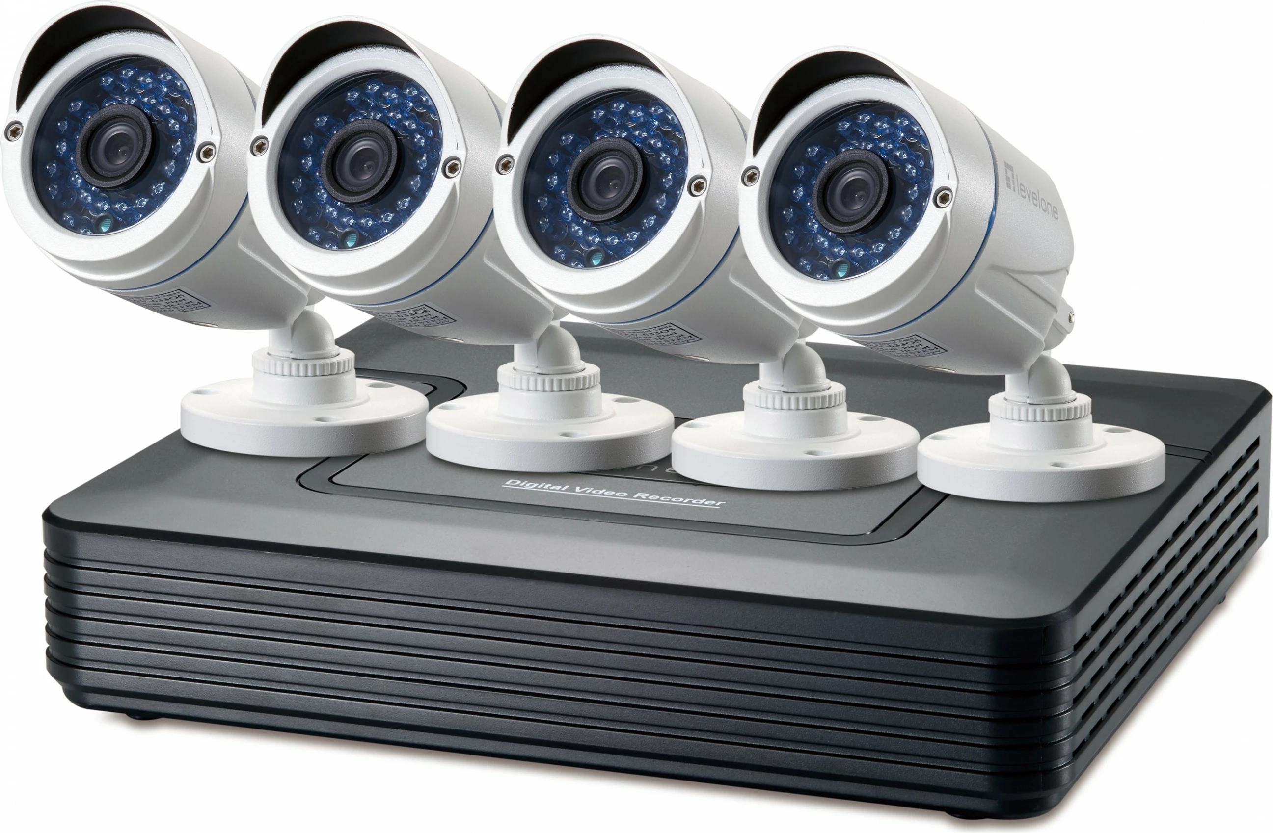 Sistem survejimi LevelOne DSK-8001, me kabllo, Bullet, BNC, për brenda/jashtë, 18 m, 30 m