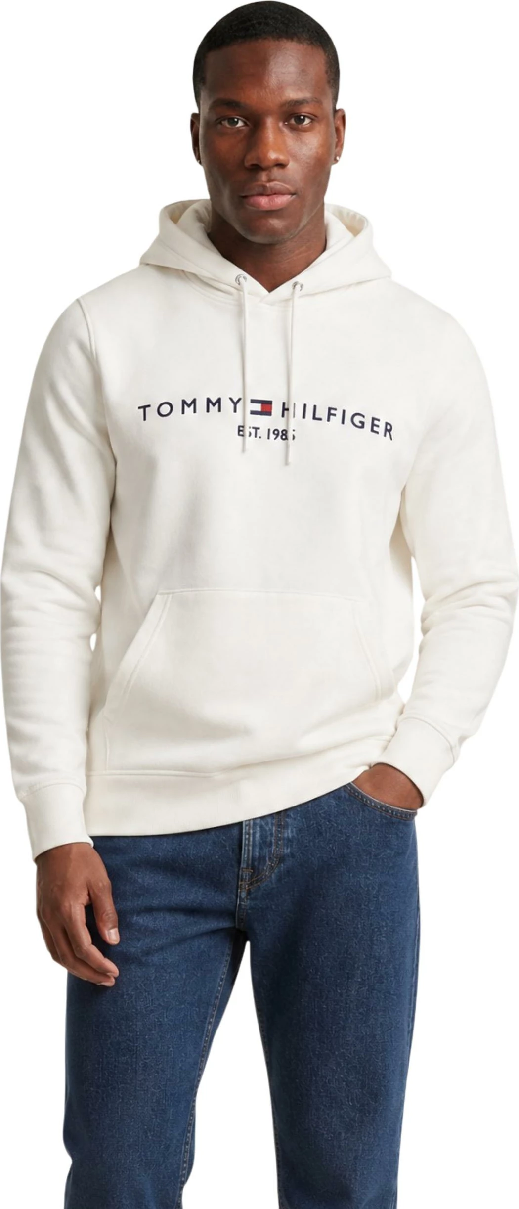 Duks me zinxhir për meshkuj Tommy Hilfiger MW0MW11599, krem
