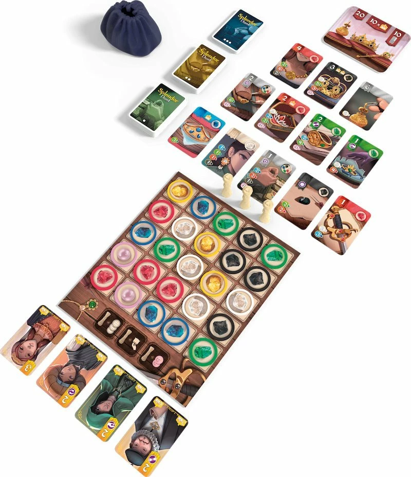 Lojë tavoline Rebel Splendor: Duel, 2 lojtarë, 10+, version Polonisht