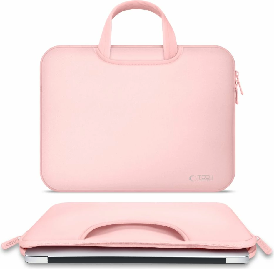 Mbështjellës laptopi Tech-Protect Neoprene 13-14 inç, Rozë