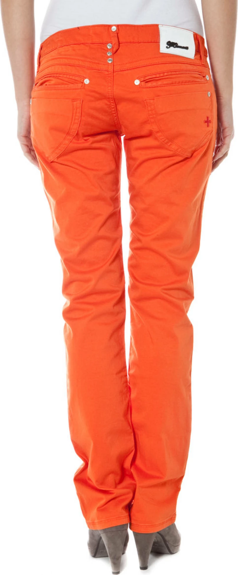 Pantallona femra ZUELEMENTS, portokalli