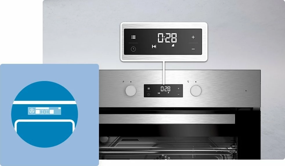 Furrë elektrike e integrueshme Beko BCBIE17300KSB 72L 60cm, e zezë