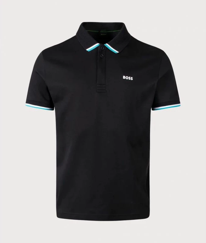 Maicë polo për meshkuj Boss, e zezë