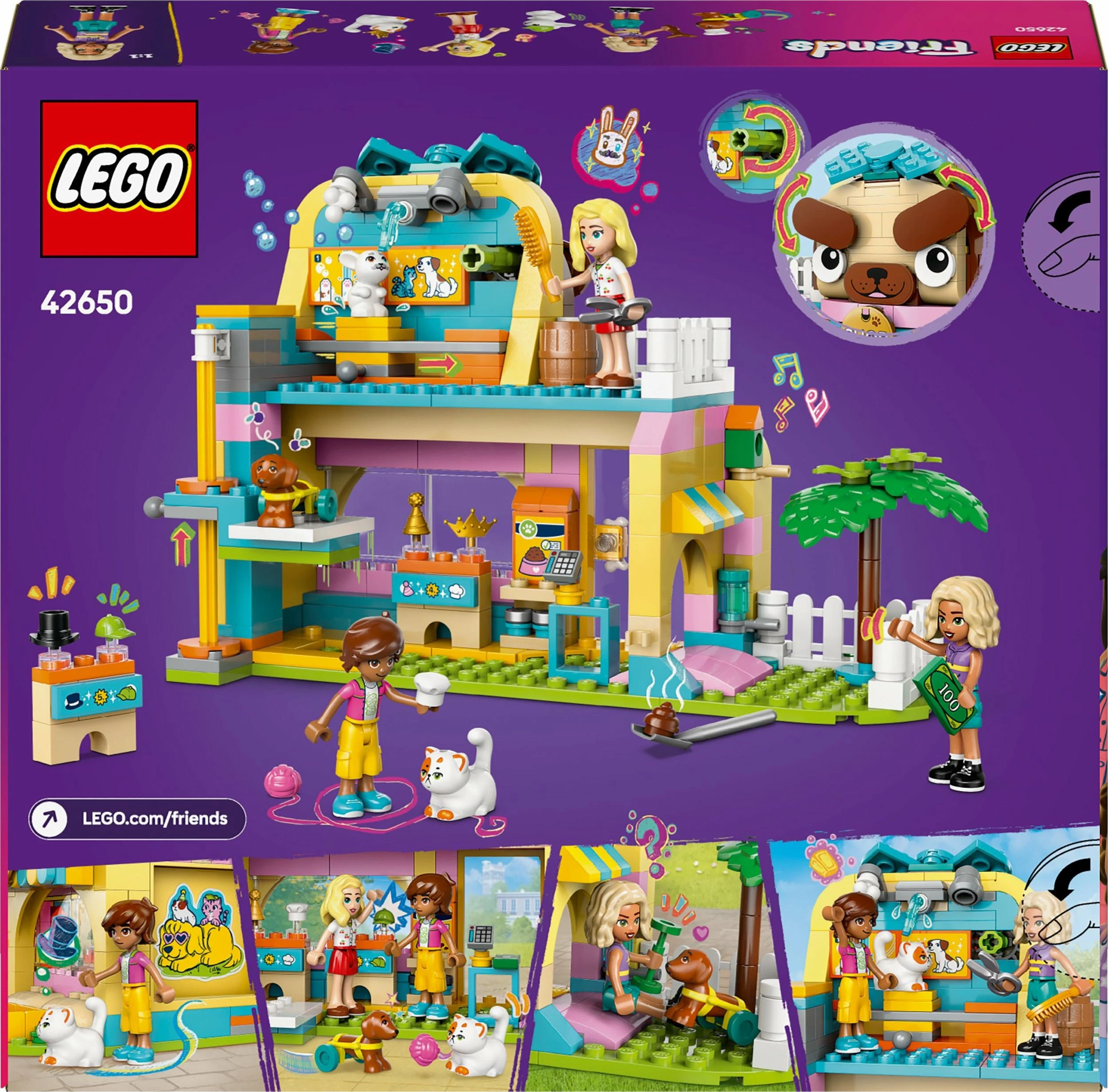 Set LEGO Friends 42650 Pet Accessories Shop, 375 copë