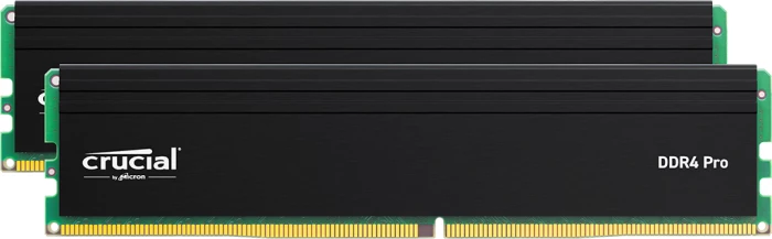 RAM Memorje Crucial Pro CP2K16G4DFRA32A 32GB (2x16GB) DDR4-3200 UDIMM CL22 1.2V, kit 2 copë, e zezë