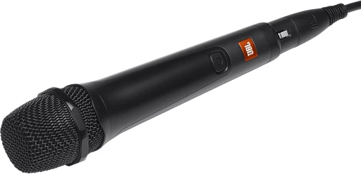 Mikrofon me kabllo JBL PBM100, 3 m, 6.35 mm + adapter 3.5 mm, kardioid, i zi