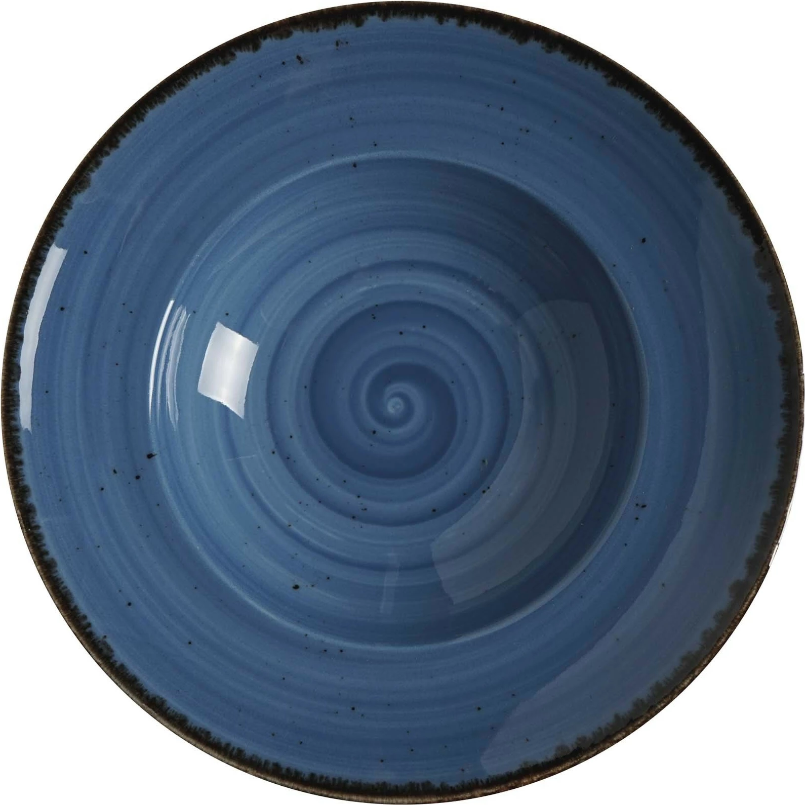 Pjatë për pasta Fine Dine Iris 27 cm 400 ml, blu, set 6 copë