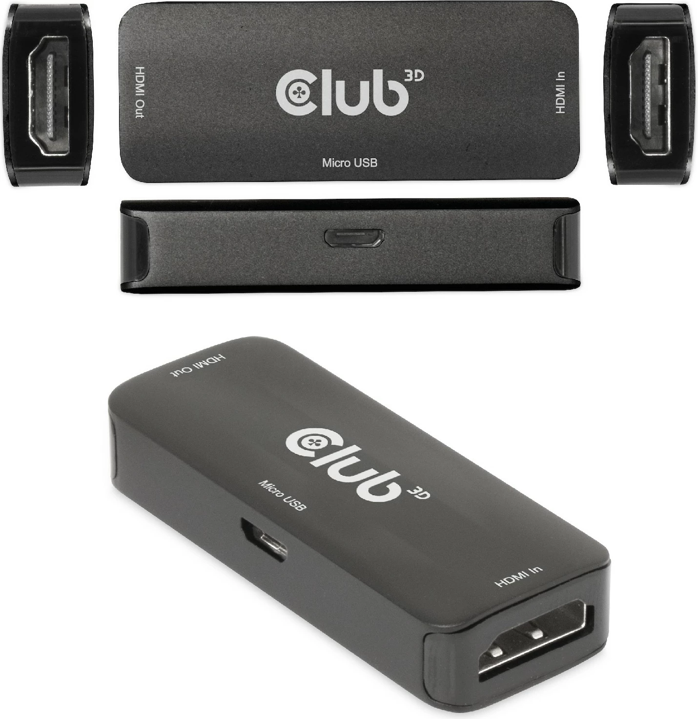 Përsëritës HDMI aktiv Club3D 4K60Hz Bu/Bu