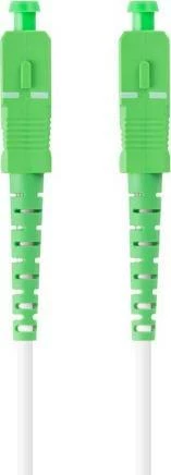 Patchcord fiber optik Lanberg G657B3 SC/APC-SC/APC simplex 15 m 3.0 mm LSZH, i bardhë