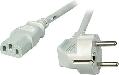 Kabllo rryme EFB Elektronik EK501.3V2, 3 m, CEE7/7 në IEC C13, 250 V, gri