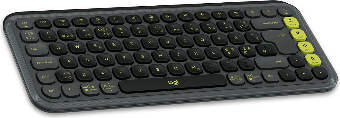 Set tastierë + maus Logitech POP Icon Combo, Bluetooth, mini, Nordic, graphite