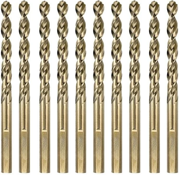 Burgji për metal Dewalt EXTREME 2 DT5545, HSS, 4.5mm, 46/80mm, cilindrik, set 10 copë