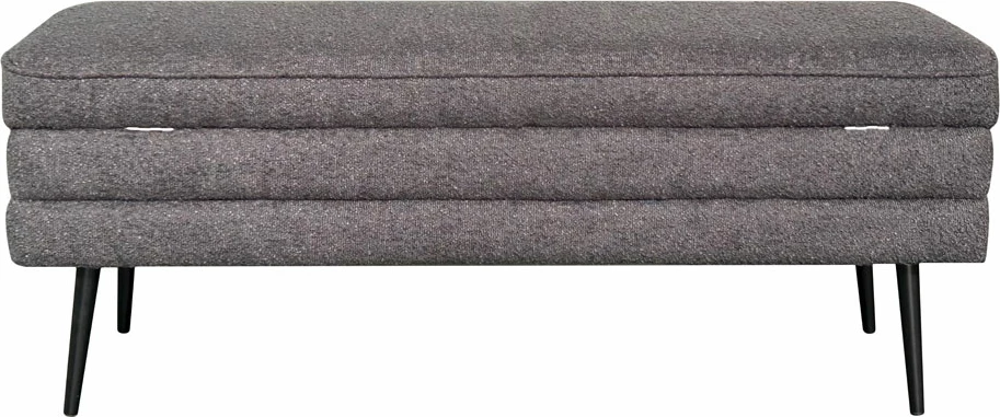 Shtol me hapësirë për ruajtje, ngjyrë gri, 110x40x44