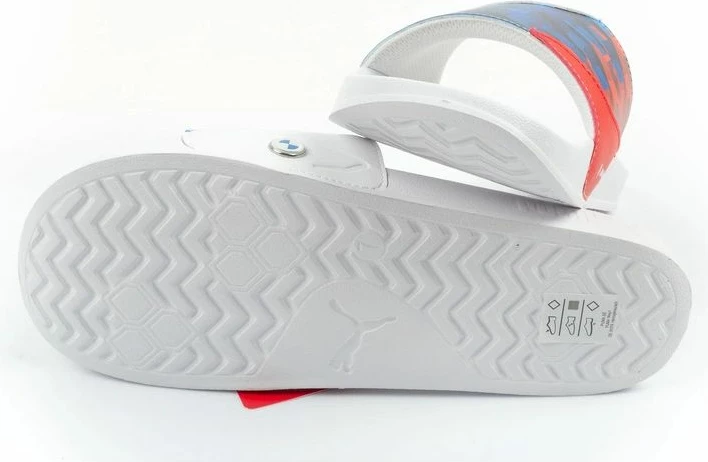 Shapka sportive Puma BMW MMS Leadcat 2.0 Graphic për meshkuj, të bardha [Madhësia: 43]