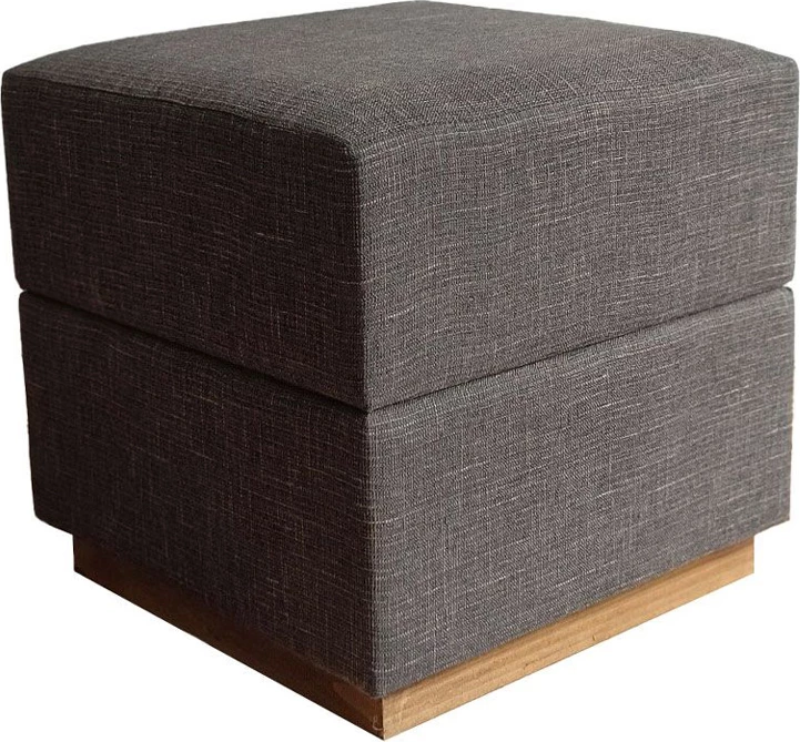 Stool bllok, ngjyrë balte, 45x45x45cm