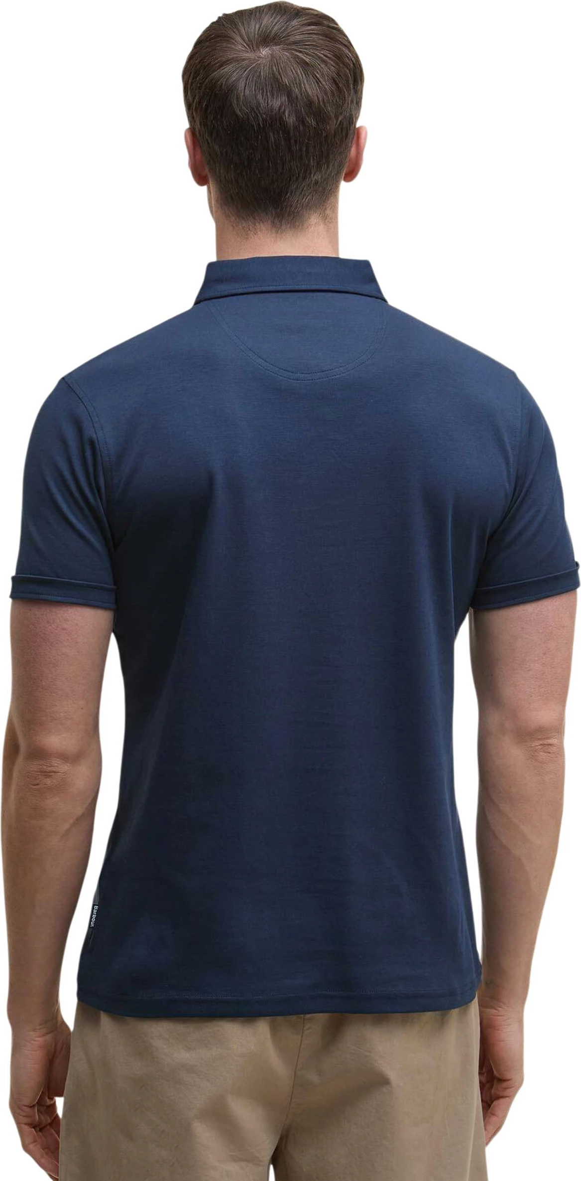 Maicë polo për meshkuj Barbour Premium Corpatch Tailored MML1496, e kaltër e errët [Madhësia: S]