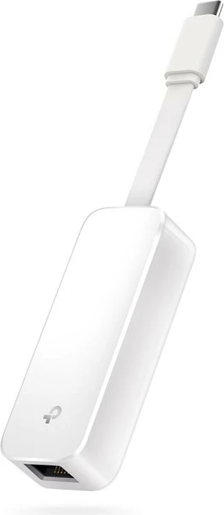 Adapter USB-C me Hub USB 3.0 3-port + Adapter Gigabit Ethernet, TP-Link UE330C, i bardhë