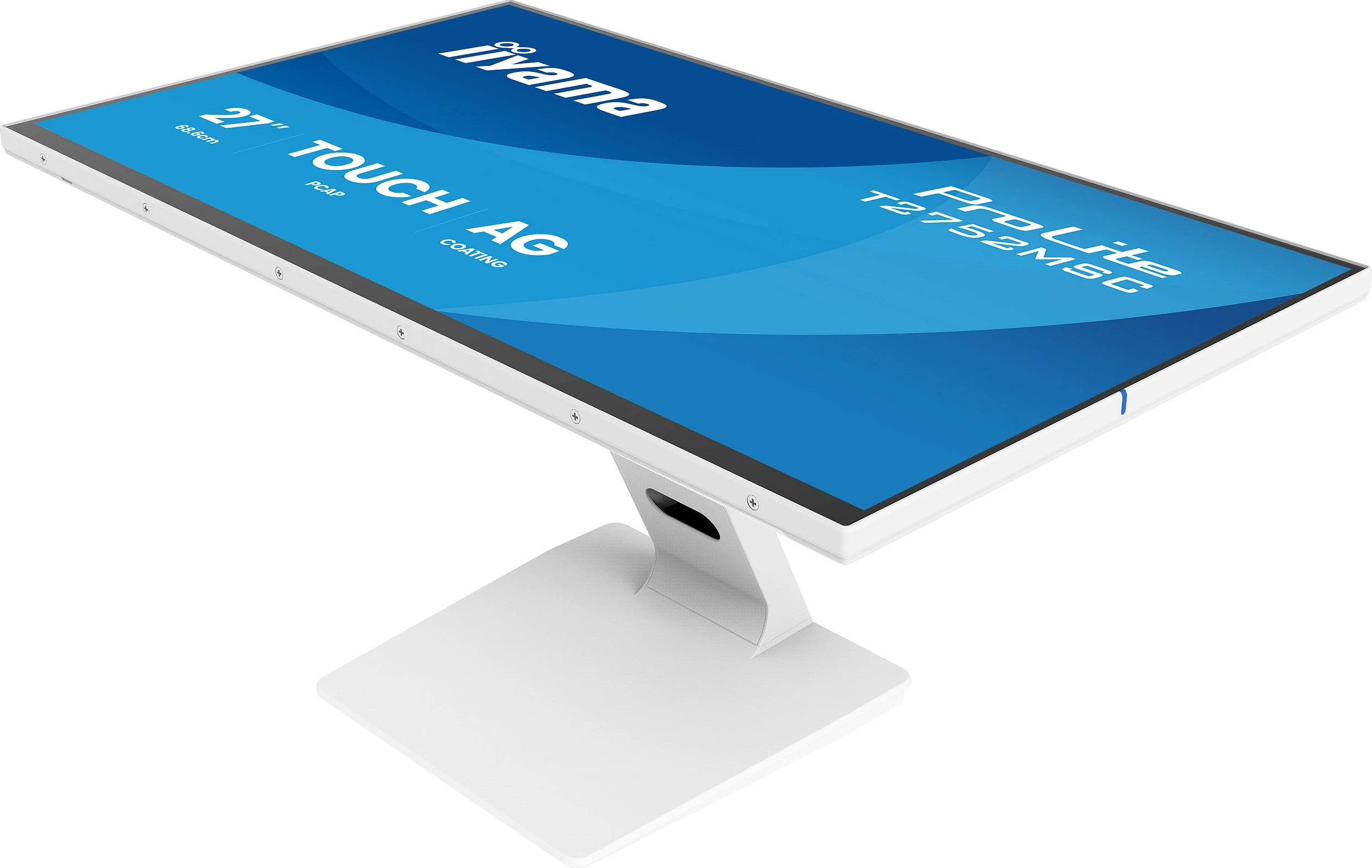 Monitor touch iiyama ProLite T2752MSC-W1AG, 27", Full HD, IPS, 10-point, i bardhë